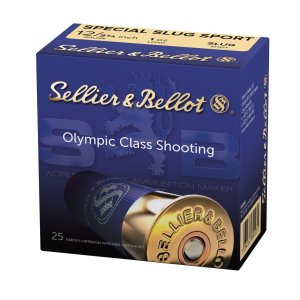 Sellier & Bellot SB12SLUG Shotgun12Gauge 2.75" 1oz Rifled Slug Shot 25...