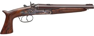 Pedersoli Howdah 45/410 Vintage Pistol - 10.25" Barrel, Walnut Furniture