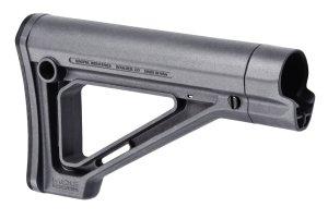 Magpul Industries MOE Fixed Carbine Stock Stealth Gray MAG480-GRY
