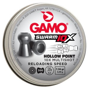 Gamo Swarm 10X HP Pellets .177 500 ct.
