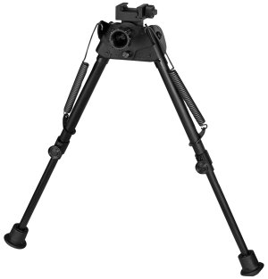 Harris Engineering S-L2P Bipod 9-13 Inch Anodized Black Picatinny Rail