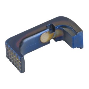 Shield Sights G43X-EMR-BLUE Mag Catch/Release Fits Glock 43X/48 Steel Blue