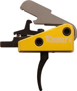 Timney 667L AR-15 Trigger 3LB Large Pin .174" Single Stage Yellow
