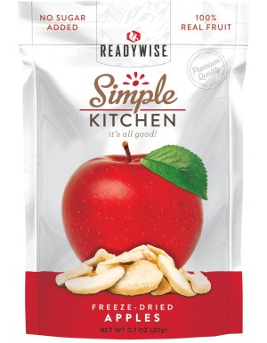 ReadyWise SK05910 Simple Kitchen Freeze-Dried Sweet Apples 6-Pack