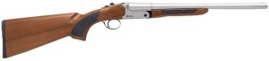 Citadel BOSS SS Coach .410 Bore Side-by-Side 18.5 In Nickel/Black