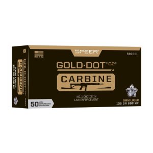 Speer Gold Dot 59GDC1 9mm Luger 135gr Hollow Point 50 Rounds