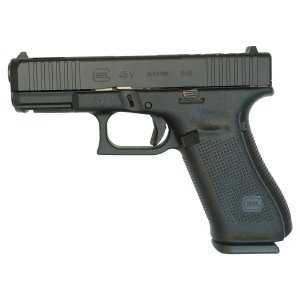 Glock V-Series Optic Ready Model 45 Handgun 9mm Luger 17rd Magazines (3) 3.7 Ported Barrel Black Cerakote Austria
