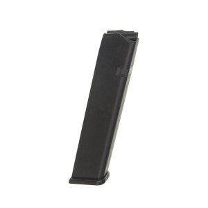 ProMag GLKA15 25rd 9mm Magazine for Glock 17/19/26 Black Polymer