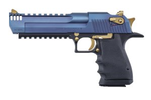 Magnum Research Desert Eagle 44MAG 6 In BLK/Carbo Blue