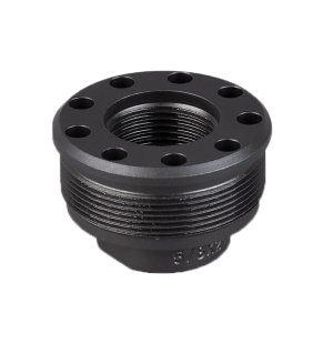 SilencerCo AC1496 Alpha Direct Thread Mount Black 3/4x24 for 300 Win Mag