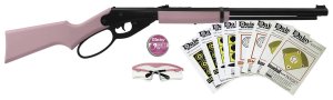 Daisy Lever Action Carbine Shooting Fun Starter Kit Pink 994999-403