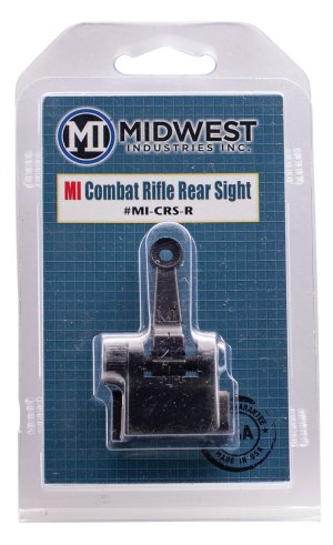 Midwest Industries Combat Rifle Rear Flip Sight AR-15 Picatinny Mount
