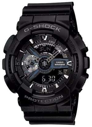 G-Shock GA1101BCR Tactical Black Watch Stainless Steel Bezel