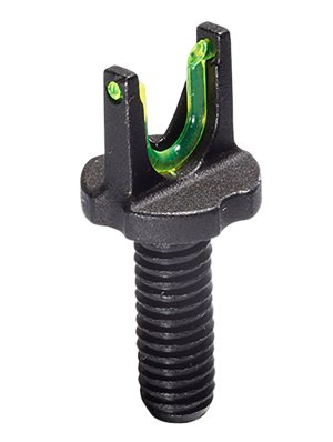 Hi-Viz AR2008 AR-15 Tactical Rifle Front Sight Black with LitePipes