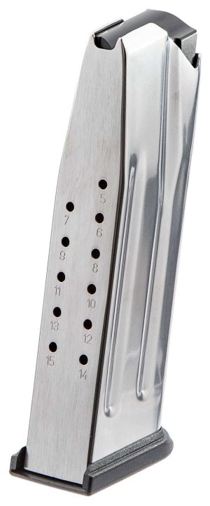 Springfield Armory XD-M 10mm Auto 15-Round Stainless Steel Magazine