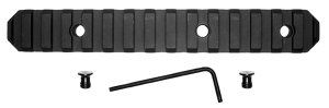 Grovtec GTSW230 6 In 15-Slot KeyMod Picatinny Rail Black Anodized