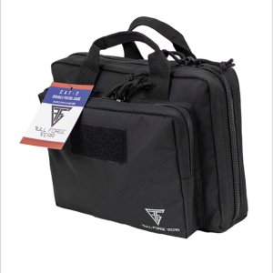 Full Forge Gear Cat-2 Double Pistol Case Black