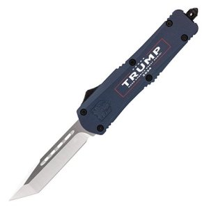 COBRATEC KNIVES MEDIUM FS-3 TRUMP 2024 BLUE TANTO NON SERRATED