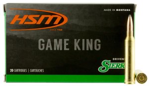 HSM Ammunition 7MMMAG23N 7mm Rem Mag 175gr Sierra GameKing 20/Box