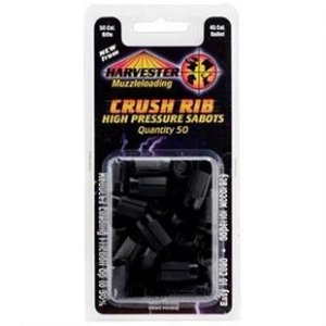 Harvester Muzzleloader 50 Cal. Crush Rib Sabots Fit 45 Cal. Bullets 50/pk