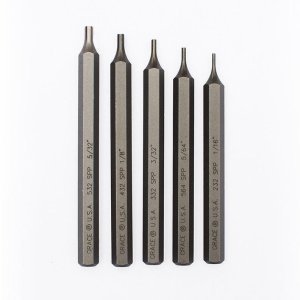 Grace USA GRSPP5 Starter Short Pin Punch Set Steel 5pc