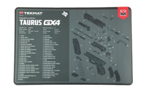 TekMat Taurus GX4 Cleaning Mat Black Non-Slip Workstation