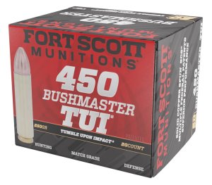 Fort Scott 450BM250SCV 450 Bushmaster 250gr Solid Copper TUI 20/Box
