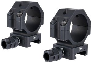 Trijicon AC22073 Q-LOC 35mm Medium Matte Black Picatinny Scope Rings