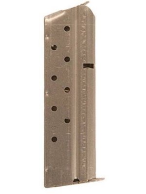 Colt 1911 Government Commander Magazine 9mm Luger 9 Rounds Stainless Steel