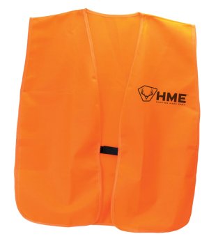 DNZ Products HME Safety Vest Big Boy Orange Polyester Hook & Loop