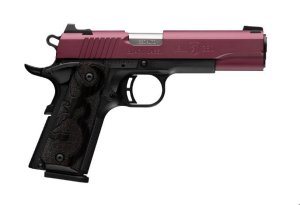 2024 SHOT Show 1911-Style 380 ACP Pistol: Lightweight, Cerakote, 8-Rd Mag, Wood Grips