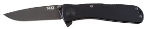 SOG Twitch II TWI12-CP Black 2.65 In Assisted Folding Knife