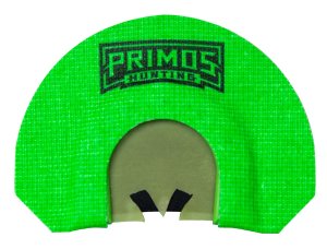 Primos PS1264 The Karen Diaphragm Call 3 Reed Double Ghost Cut Green Plasti