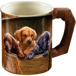 Wild Wings 8955710656 Sculpted Mug 16 oz Microwave & Dishwasher Safe