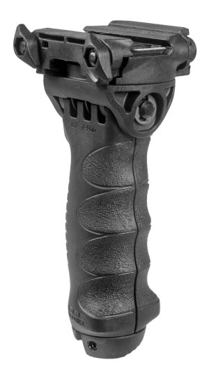 FAB Defense FXTPODG2B T-Pod G2 Rotating Tactical Foregrip & Bipod Black