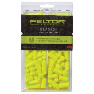 Peltor 97082 Earplugs 32 dB Noise Reduction Foam Yellow 80 Pair