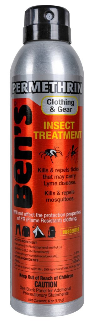 Ben's Clothing & Gear Insect Spray 6oz 0.5% Permethrin