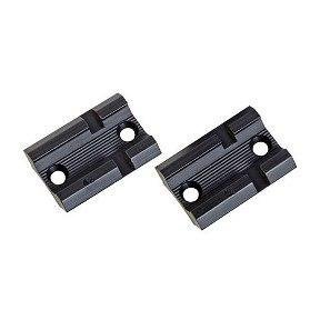 Weaver 48464 Classic Aluminum Base Pair Matte Black Mauser 98