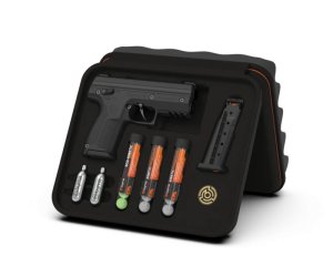 Byrna SK68300BLKKINETIC SD Kinetic Kit .68 Cal 5rd Black Polymer Grip
