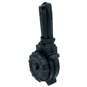 ProMag Industries DRM-A98 9mm 50-Round Drum Magazine Polymer Black