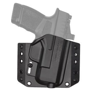 Bravo Concealment BC10-1026 OWB Holster, 1.5" Loops, Right Hand, Black