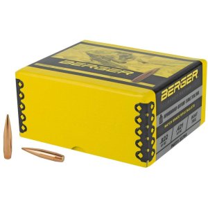 Berger 33794 .338 Cal 300 Grain Hybrid OTM Tactical Bullets, 250 Ct