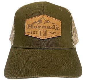 Hornady 10140 Sage OSFA Adjustable Snapback Hat with Patch