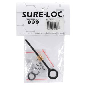 SureLoc SL70006 Recurve Aperture Holder, Black/Silver, Beiter Washer & Tunnel