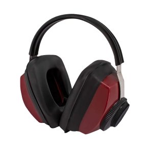 Radians CP0300CS Red Earmuff 26dB Noise Reduction Steel Headband