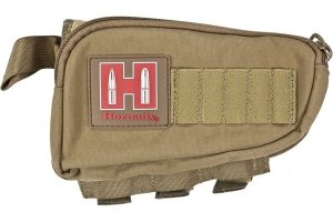 Hornady 99110 Cheek Piece Tan Cordura Right Hand 5rd Padded