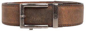 TEAMNEX PCS2234 Crazy Horse Brown Leather Belt 1.50 In Wide