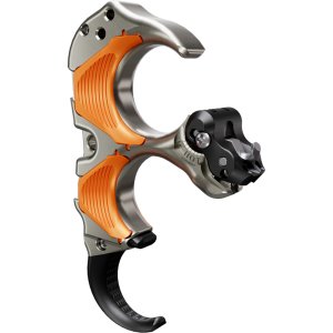 Tru Ball THAF-ORQS-M Aileron HBC Flex Release Orange/Brass 3 Finger Medium