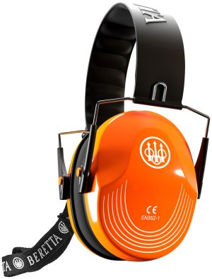Beretta Safety Pro Earmuffs 25dB Florescent Orange/Black CF1000000204FF