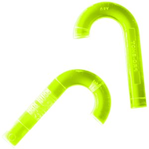 Pro-Shot BLGREEN2PK UV Bore Light .22 Cal/ 9mm & Up Rifle/Pistol Fiber Optic Illuminator Neon Green 2 Pack
